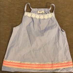 Kidpik nautical tank Size 10 Medium